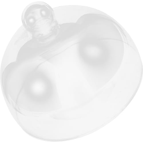 GETAJGHSD Cubierta Transparente de Vidrio para Tartas y Alimentos, Portátil y Protectora contra Polvo, Adecuado para Recepciones y Bodas, Diseño Creativo y Funcional
