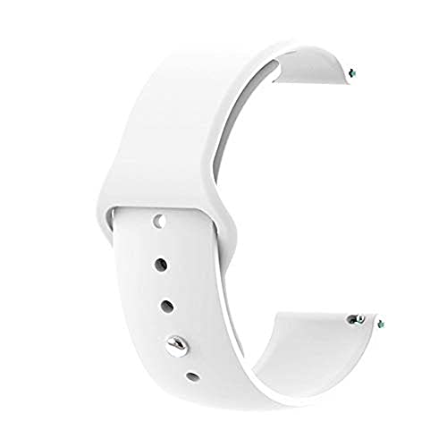 Image of YODI 22mm New Metal Buckle Original Colourful Silicone Strap Band Compatible with Amazfit GTR 2, GTR 2e, GTR 47MM / Noise Fit Endure, Evolve, Active Smartwatch Bands