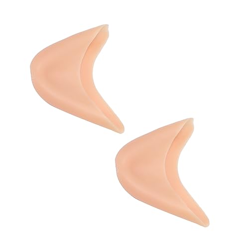 OUNONA 1Pair Ballet Toe Cover Shoes Skin Color Protective Sleeves for Dance Breathable Honeycomb Design Comfortable Foot Wrapping Durable Material for Ballet Dancers