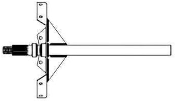 Replacement Shaft - Auger Drive fits Case IH 1010 1020 106024A1 New