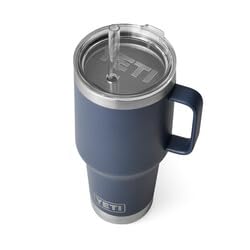 YETI Rambler Straw Mug, Navy, 35oz (1035ml)
