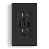✅【3 ports USB】Maximisez les besoins de charge de votre famille avec nos 3 ports USB améliorés. Chaque port USB A fournit 5 V CC 2,4 A max, le port USB C offre 5 V CC 3,0 A max, la sortie totale est de 5 V DC 4,2 A, 21 W max. Les puces de protocole intégrées garantissent une charge optimale pour tous les appareils. Remarque : charge rapide non prise en charge. Remarque : ne prend pas en charge la charge rapide.