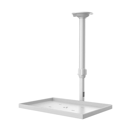 Ronyme Soporte de Techo con Bandeja para, Extensible, portátil, para Hotel, Dormitorio, Sala de Estar y hogar.