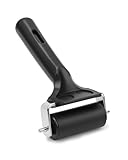 UCEC Brayer Roller for Printmaking – Durable Rubber Roller for Ink, Paint, Brayer Rollers for Crafting, Great for Gluing Application, Diamond Painting, Block Printing – 1 Pack (2.4 Inch) (Black)