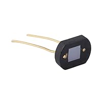 TOPINCN Silizium-Fotodiode, Silizium-Fotozelle Fotowiderstand Elektronische Komponenten 2DU3 Silizium-Fotodiode Detektor für Sichtbares Licht