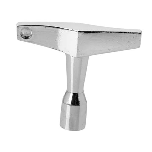 DECHOUS Drum Key Drum Tuning Accessory Drums Tool Snare Drum Accessories Keys Drum Wrenches Key Instrument Parts Drum Tuner Universal Drum Tuning Key Aluminum Alloy Silver
