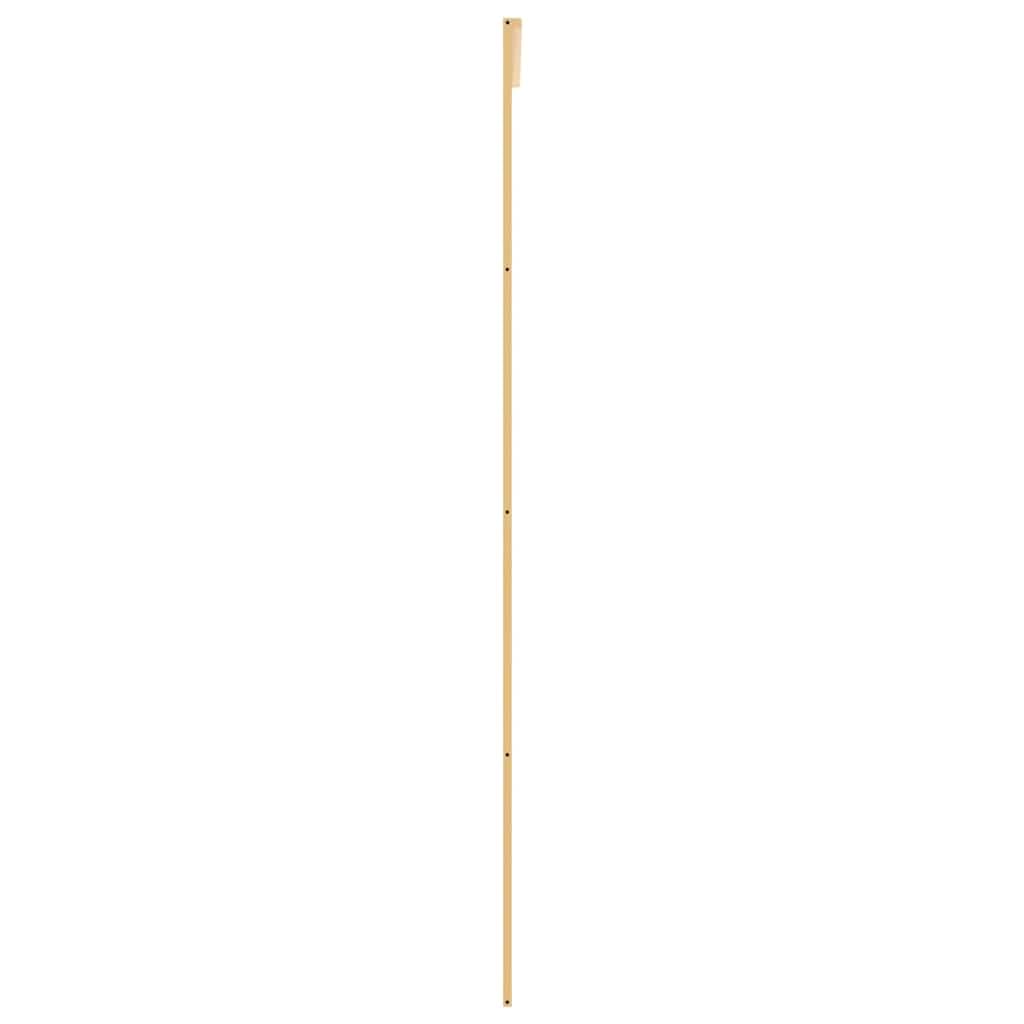 Drzwi przesuwne Golden 102,5 x 205 cm, matowe szkło ESG z aluminiową ramą, skrzydło drzwi wejściowych, drzwi wejściowych i drzwi przednich, łącznie z futryną drzwi, ościeżnicą i uszczelką