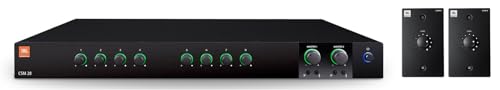 Audiosavings Bundle: (1) JBL CSM 28 Commercial Mixer/Preamp 8 Input/2 Output 4 Restaurant/Bar/Cafe Bundle with (2) JBL CSR-V Black Wall Volume Controller (3 Items)