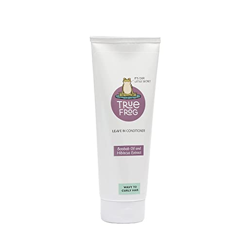 TRue FRoG Leave-in Conditioner for Curly, Wavy, Dry and Frizzy hair with Baobab oil and Hibiscus Extracts, Silicone free, Phthalate free & Paraben... - Image 4