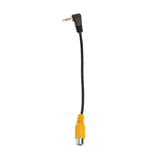Image of 2.5mm Stereo Male Plug to 1 RCA Female Jack Video Adapter Converter Cable