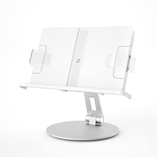 Soporte de libro ajustable para lectura manos libres para libros, receta, Kindles, teléfono celular y iPads Cover