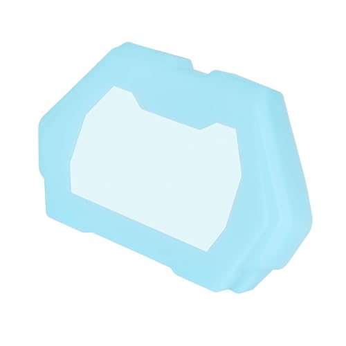 Housse d'écran pour scooter KuGoo G2 Pro - Protection tableau de bord en silicone bleu étanche