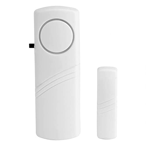 Alarmas Para Puertas Alarma para Puerta y Ventana, Sensor Magnético del Sistema de Alarma de Seguridad Antirrobo Inalámbrico para el Hogar para...