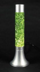 Fun Express85/2925 Glitter Plastic Flat Top Lamp-1 Piece, Green