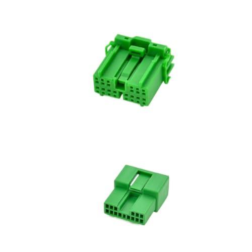 Conectores automotrices de 14 pines hembra macho ILAG514SDSCI, juego de 5 piezas de repuesto
