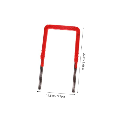 Escalera estable de plástico y acero para pozos y piscinas 2 piezas miniatura 2