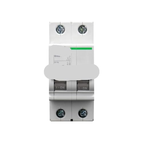 Disjoncteur 2P C 50A 400V 4,5 kA pour protection de tableau électrique