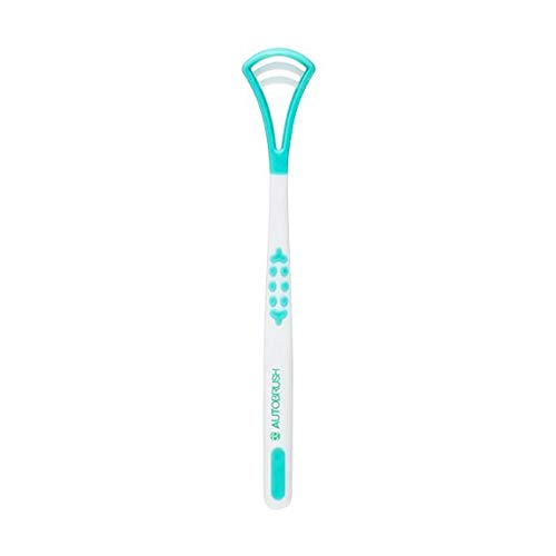 AutoBrush Adult Tongue Scraper - Fights Bad Breath and Bacteria - 100% BPA Free
