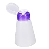 BESTYASH 2 pièces Bouteilles Pompe Pression Plastique Pet Rechargeables pour Produits Cos...