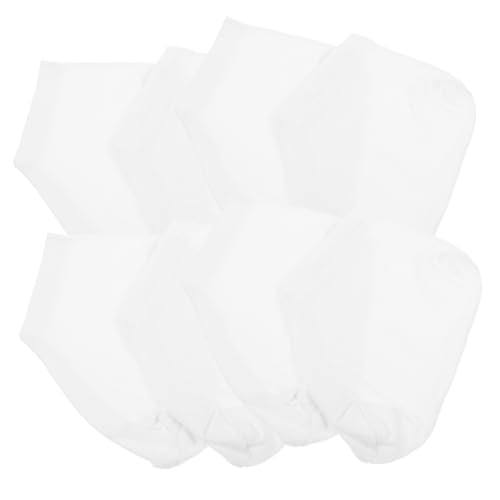 SHERCHPRY Moisturizing Socks Overnight Cotton Spandex Foot Care Ankle Socks Elastic 4 Pair Pack