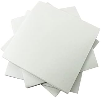 Wennuo Tear Away stabilizer Embroidery 8"x8" - 100 Precut Sheets - Medium Weight 1.8 oz- Fits 4x4 and 6x6 Hoops,for Machine Embroidery and Hand Sewing (8