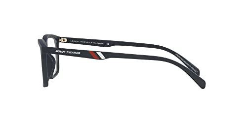 Image of Armani Exchange mens Ax3089u Universal Fit Square Prescription Eyewear Frames