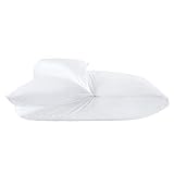 COZY ONE Premium Adjustable TRI-LOFT Layer Bed Pillow Made in USA, 100% Cotton Washable and Removable Cover Filled with Micro Gel Fiber, King Size, 20x 36 Inch, 1 Pack