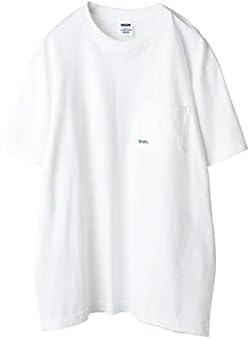 [シップス] Tシャツ ユニセックス マイクロ ロゴ ビッグシルエット ポケット Tシャツ メンズ 112170041