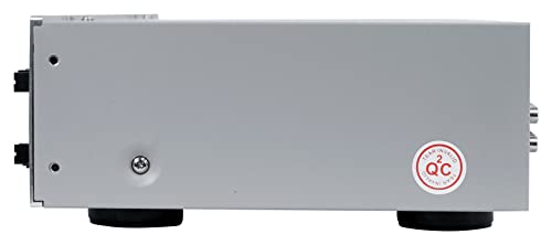 Rockville REQ42-S Silver 19 Rack Mount 2x21 Band Equalizer w/Spectrum Analyzer