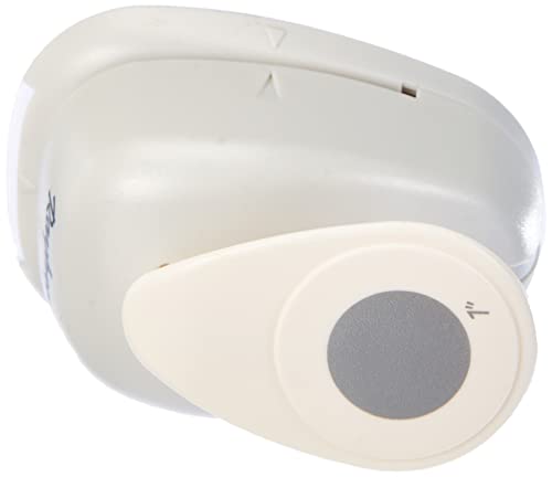 Rayher Motive Puncher: Round/Circle, ø 2,54 cm, (1"), for Paper up to 200g/m², Orange, ø 2,54cm (1'')