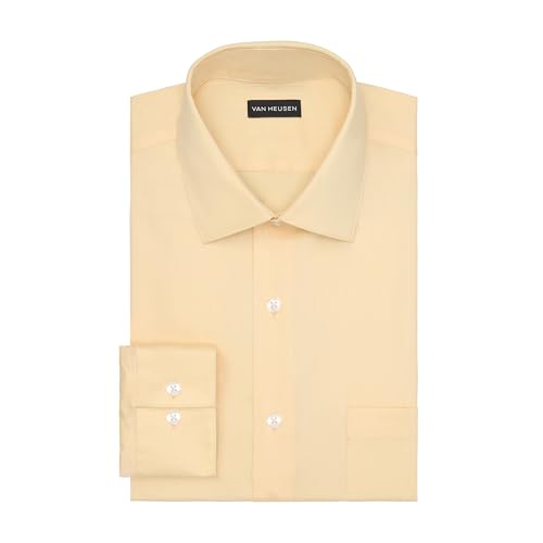 Image of Van Heusen Men's Dress Shirt Fitted Everyday Defense Stretch