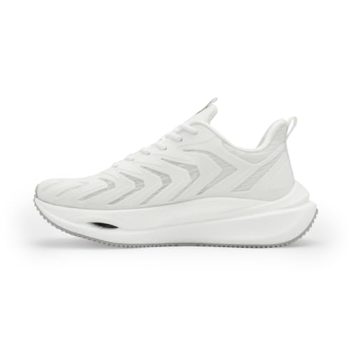 Image of Red Tape Men's Sport Shoes White Mesh KPU Round Toe Lace-Up
