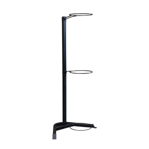Struttura solida: ogni organizer per palline è robusto con un telaio in acciaio e può gestire fino a 75 cm di stabilità. Utilizza questo supporto per tenere le tue palle di stabilità mentre migliora l'equilibrio durante la fisioterapia, lo yoga o il tuo allenamento fitness
