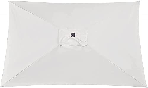 LYWDJ Toîle De Remplacement pour Parasol Florida, 3x4m pour Parasol De Jardin, Toile De Rechange pour Pare-Soleil De Jardin pour Terrasse, Cour, Plage-Yellow Cover