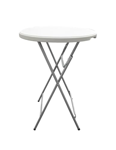 Jardin202: Mesa Plegable Redonda 80x110cm