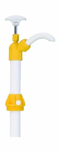 Action Pump PP14 Polypropylene Hand Operated Drum Pump, Piston Action, Max Viscosity 8000