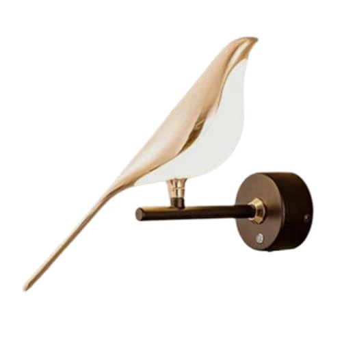 Aplique de pared pájaro led lámpara decorativa moderna de interior