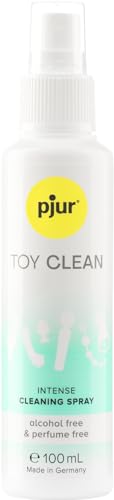 pjur TOY CLEAN - Reinigungsspray speziell für Sextoys entwickelt - alkohol- und parfümfrei - zur hygienischen Reinigung (100ml)