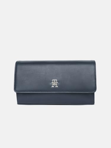 Image of Solid Black Polyurethane Sling Bag