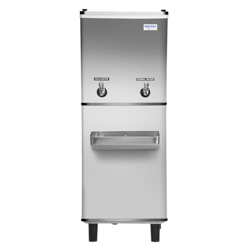 Image of Voltas WC FS 15 /40 NCW 134a Stainless Steel Water Cooler, 40 liters (Silver)