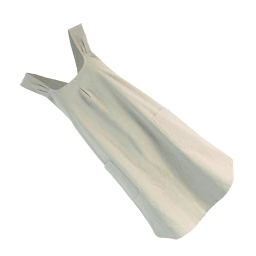 COLLBATH Apron for Kitchen Party Apron Apron Garden Cleaning Apron Apron Linen Kitchen Apron Japan Style Apron Work Apron Stain Resistant Apron Grill Apron Welder Apron Khaki