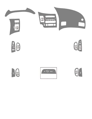 Autocollant de console centrale pour rajeunir l'intérieur de votre Civic 2011