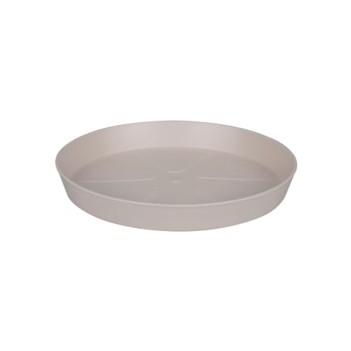 Elho Loft Urban Untersetzer Rund 48 - Warmes Grau - Draußen - Ø 48.1 x H 5.4 cm, 9250504840300 – Ansicht 2