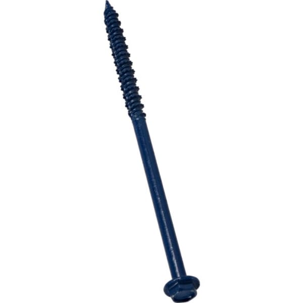 0.188 x 4 in. Power Pro Blue Hex Washer-Head Concrete Screw Anchors - Blue