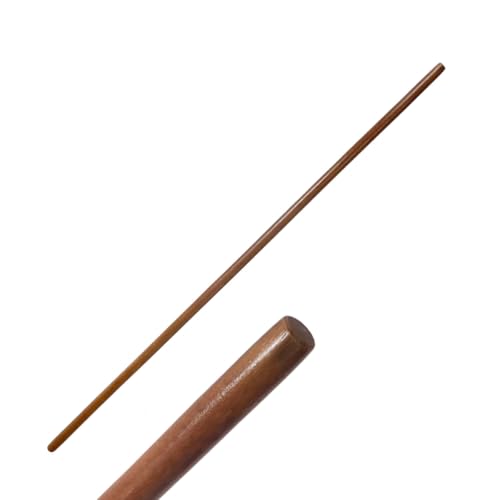 TEKKA BUDO Jo Stab Buche - 128 cm, 2 cm dick, gerade Form - Stock Kampfsport Holz - Aikido, Kobudo, Bojutsu Ninjutsu