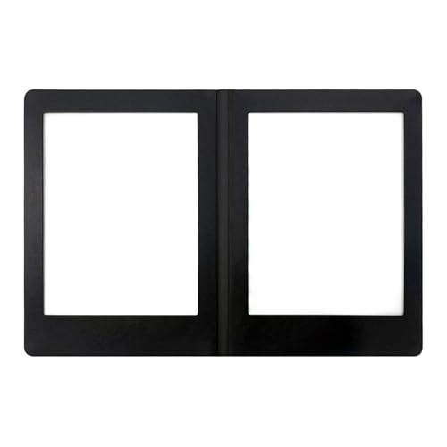 Porte-menu lumineux LED A4 en cuir pour valoriser la carte de votre restaurant