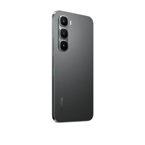 موبايل انفينيكس هوت 60 برو بلس بشاشة 6.78 بوصة FHD+ بمعدل 120 هرتز وذاكرة رام 8+8 جيجا وسعة تخزين 256 جيجا وكاميرا 50 ميجا مدعومة بالذكاء الاصطناعي وبطارية 5160 مللي امبير في الساعة مع شاحن، لون أسود