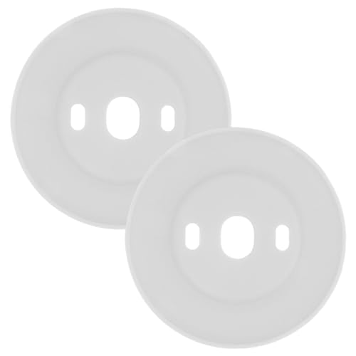 Homoyoyo 2 piezas de Pared para Termostato Nest Kit de Diseño Elegante y Protección contra Rayones Instalación Material de Compatible con Termostatos