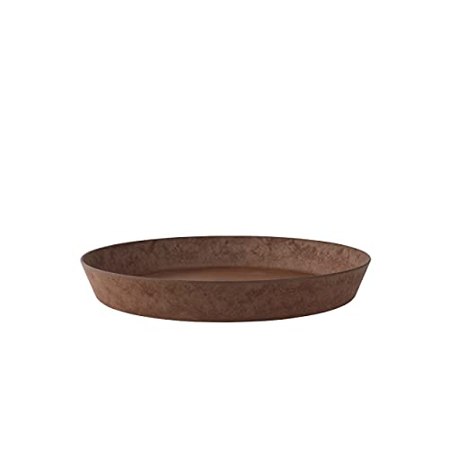 Preisvergleich Produktbild Artstone Blumentopf-Untersetzer Claire Rund D26cm braun