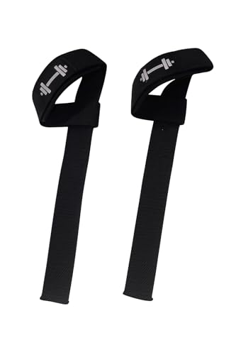 Lifting Straps for Weightlifting, Bodybuilding, Powerlifting, Strength Training, Gym Workout and...